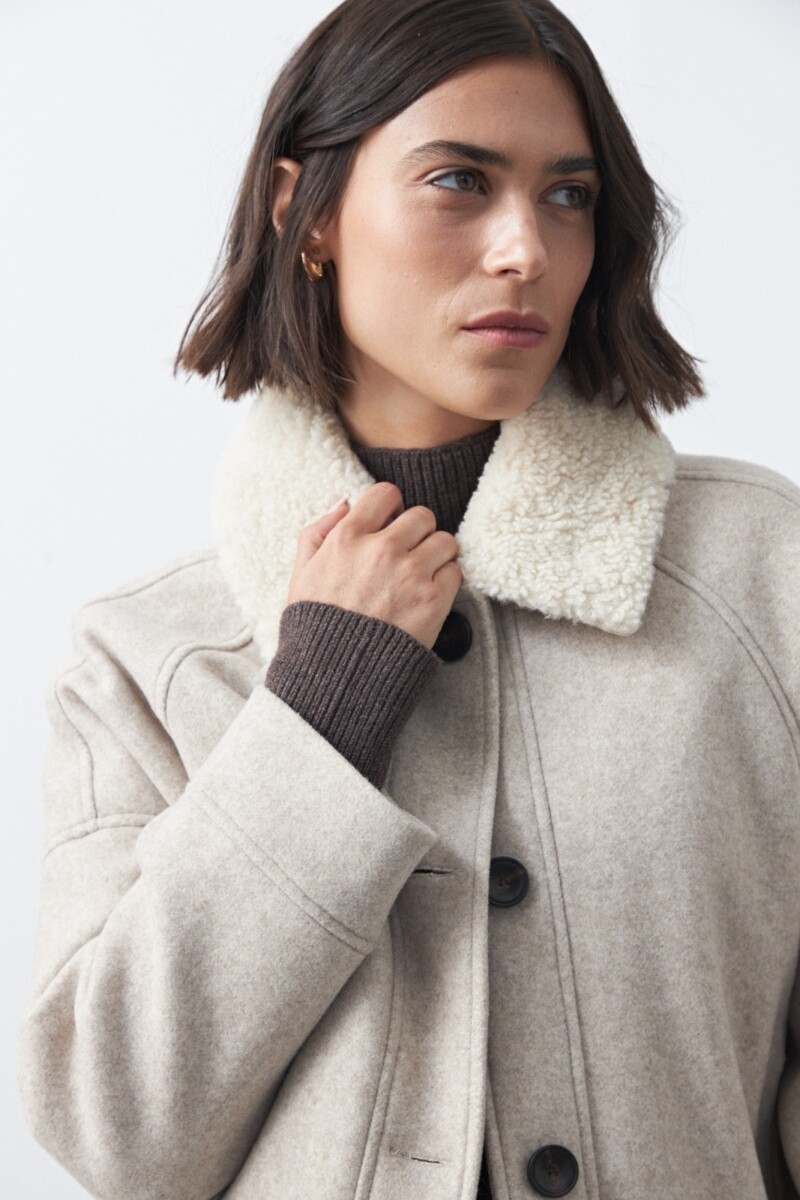 TAPADO FLORE Beige Melange