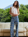 Pantalon Merel Azul Grisaceo