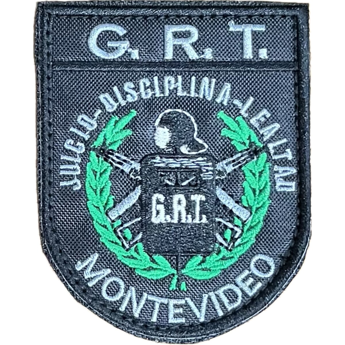 Parche bordado GRT Departamentos - Montevideo 