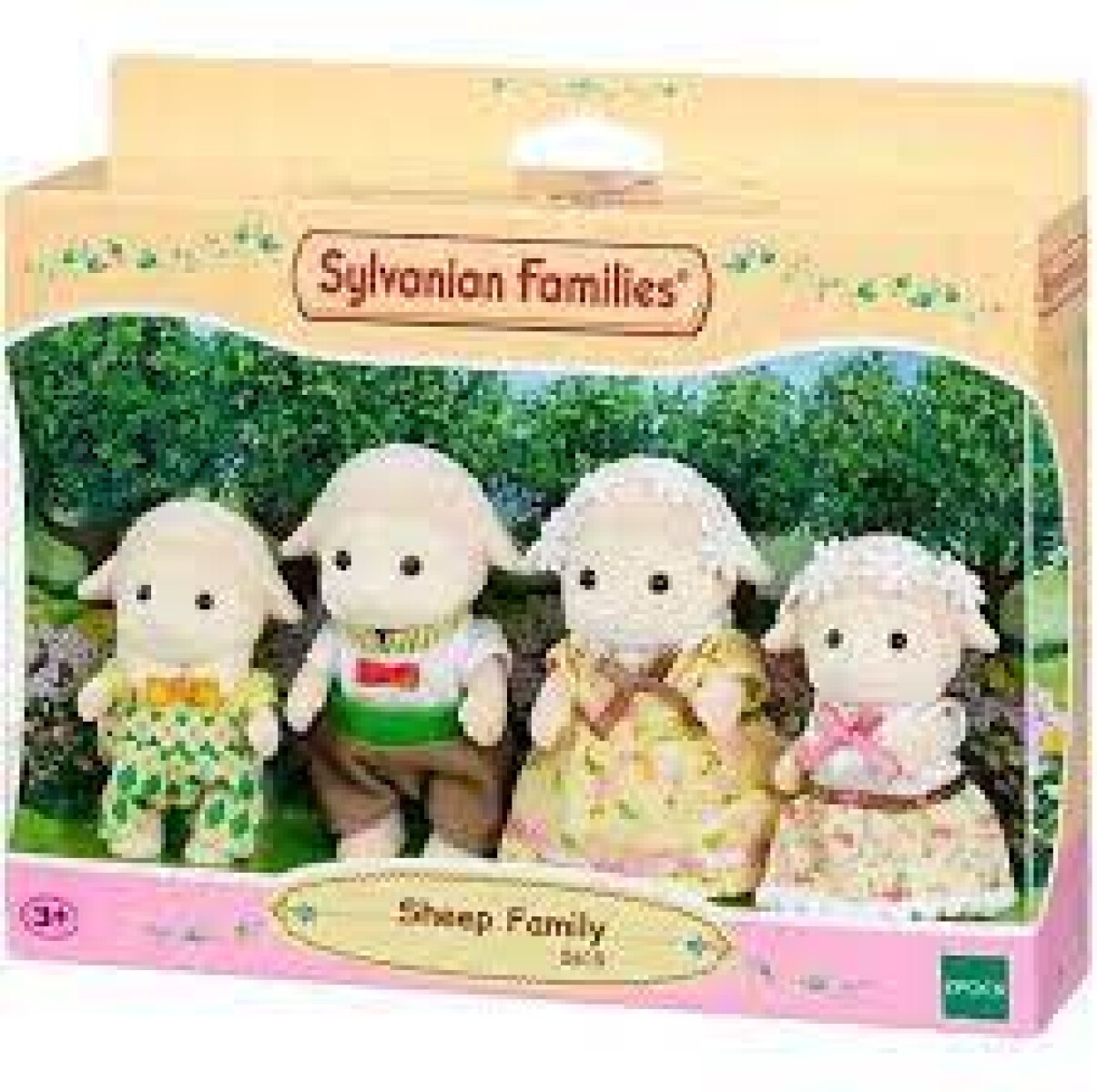 Sylvanian Families Familia De Ovejas 5619 