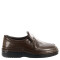 Zapato de Hombre Lombardino Mocasin Calsuave con elastico Marrón
