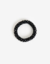 Gomitas Elásticas Strass Gomita Elástica Con Beads - Negro