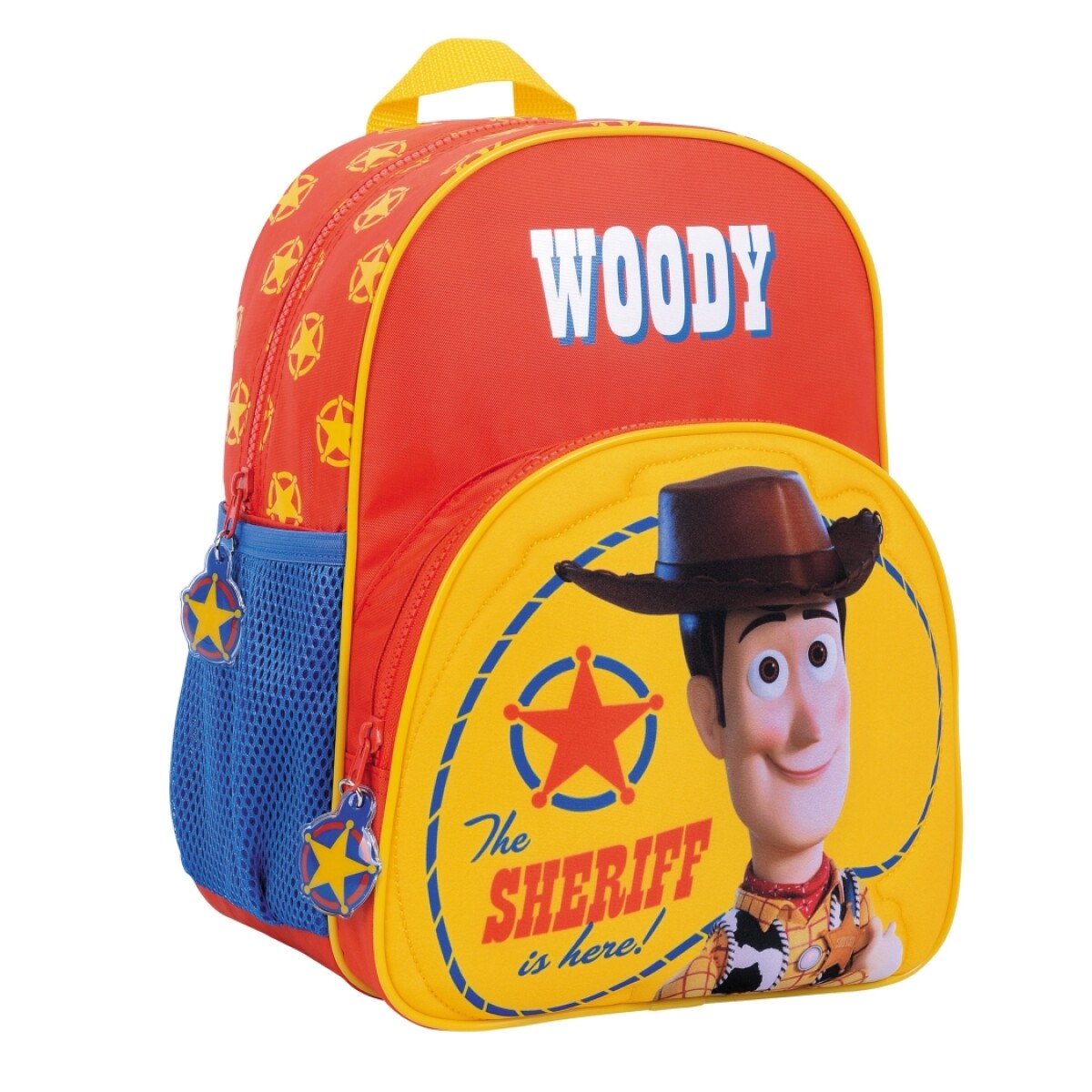 Mochila Básica con Bolsillo Toy Story 30 cm - ROJO 