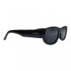 Lente de sol - Retro Negro