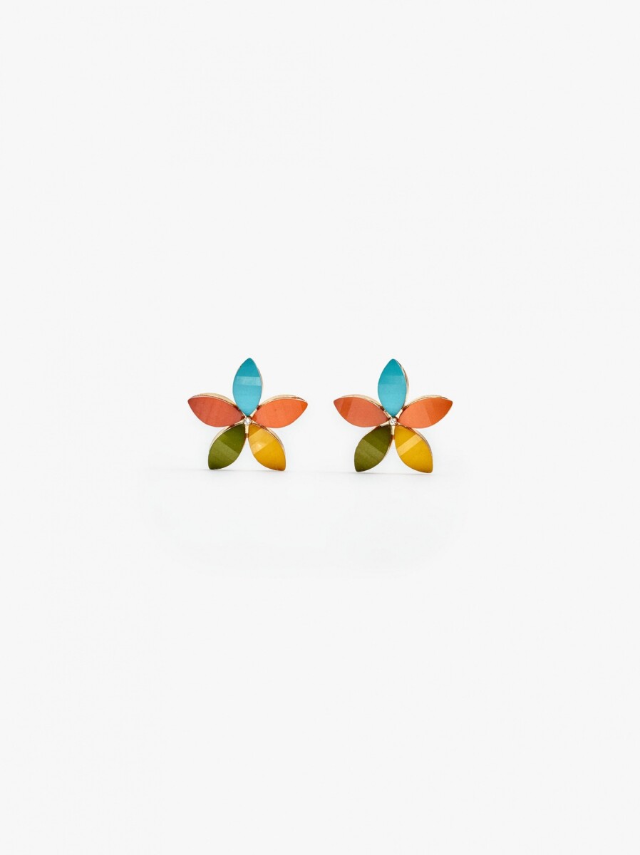 Pendiente Mare - multicolor 