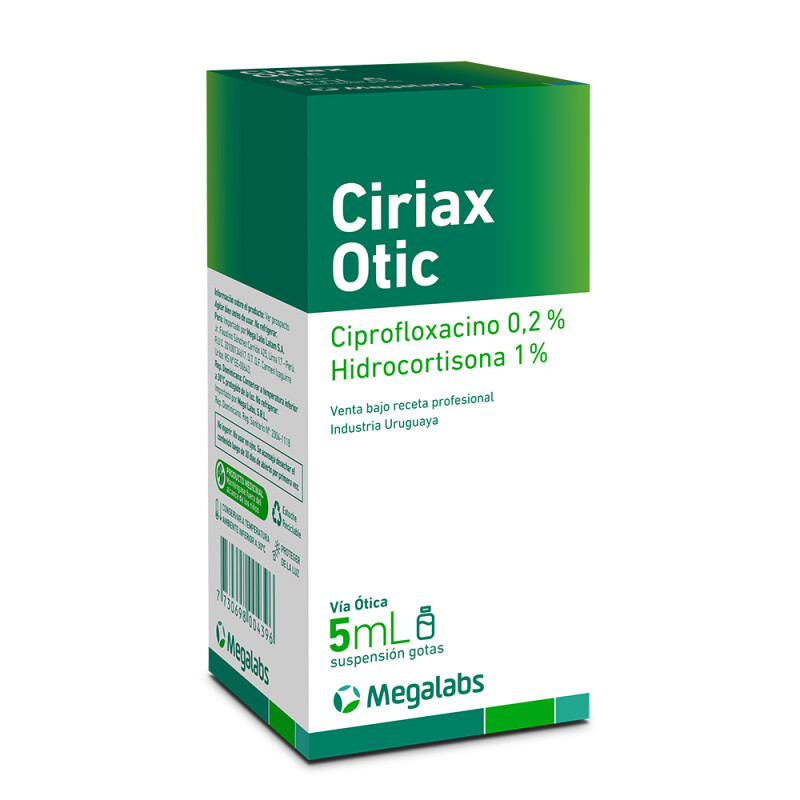 Ciriax Otic Gotas 5 Ml. Ciriax Otic Gotas 5 Ml.