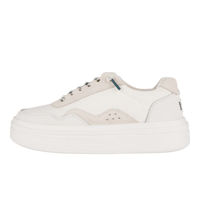 Zapatillas Hudson Lift Sport Mujer Cream