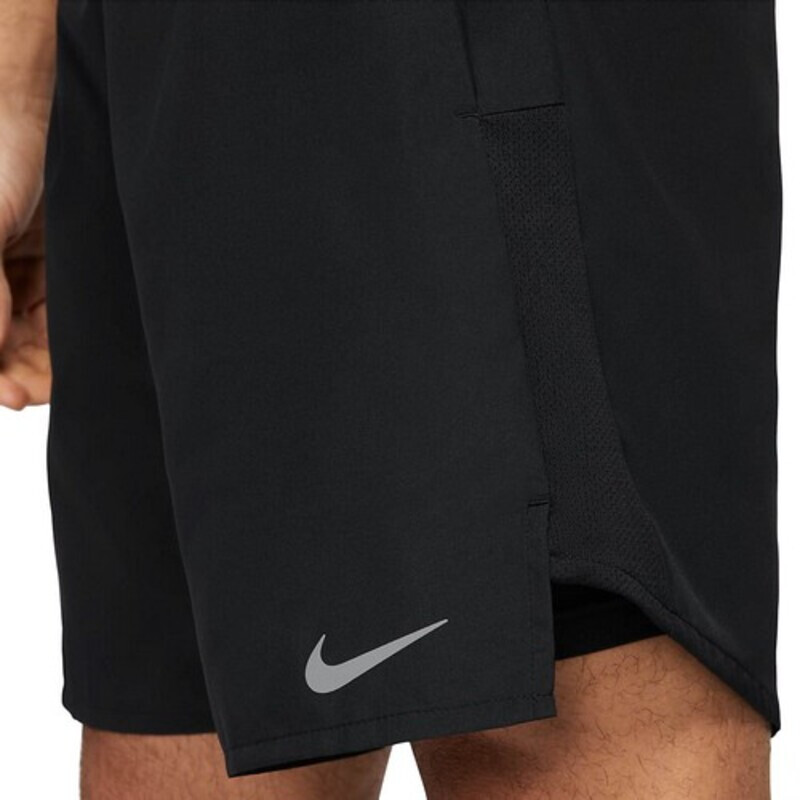 Running - Nike - NIKE M NK DF CHALLENGER SHORT 72IN1 BLACK/(REFLECTIVE S de Hombre - CZ9060-010 Negro