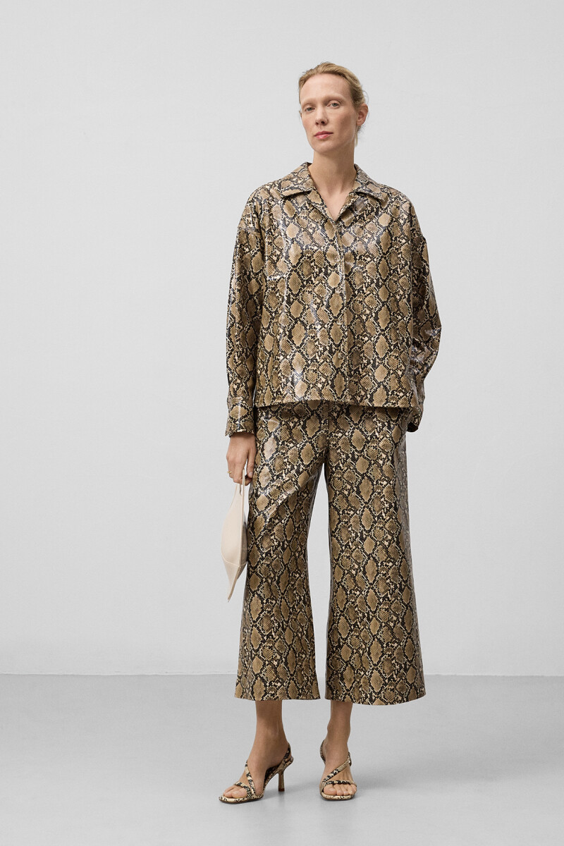 PANTALÓN CULOTTE Crudo