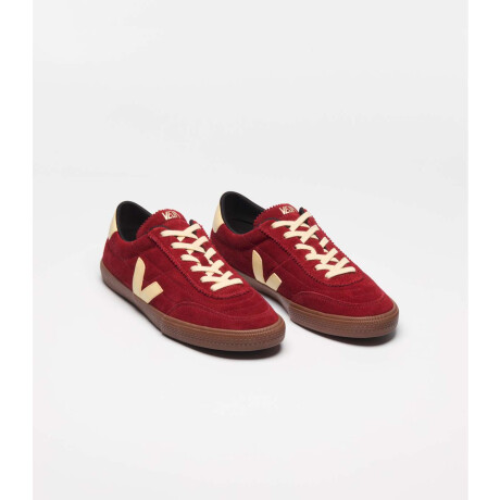 Championes Panenka Suede de Mujer rojo