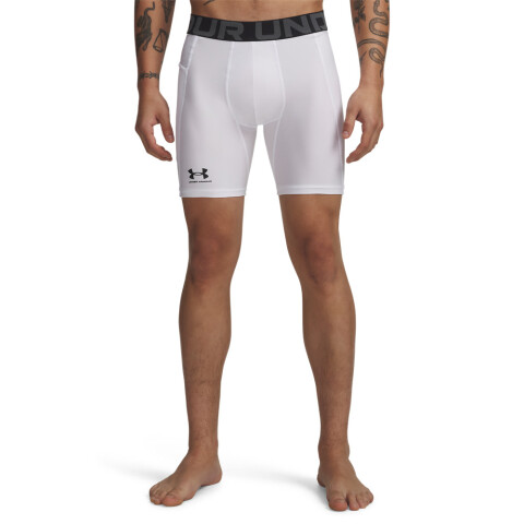 UA HG Armour Shorts-WHT WHT-100