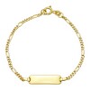 Pulsera Identidad Cartier -Oro bajo-Sin Piedra-PU8086 sinpiedra