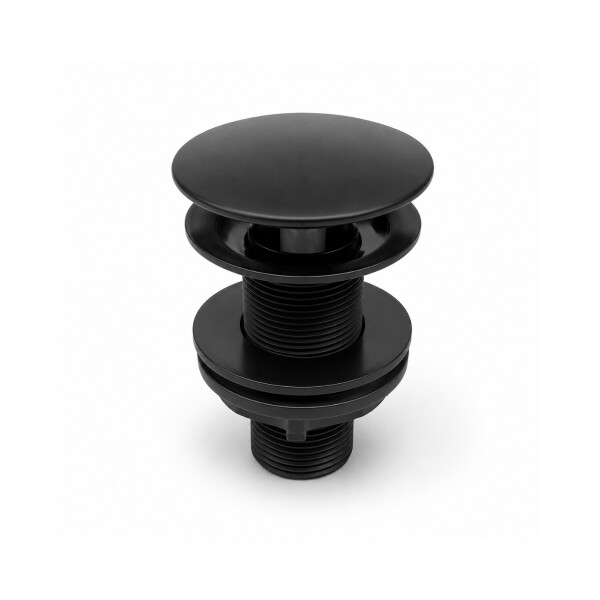 Válvula Tip Top Plástica Negra Luconi Válvula Tip Top Plástica Negra Luconi
