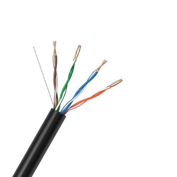 Cable de datos UTP p/exterior 4 pares Cat. 5E WIZ WZ1002