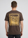 T-SHIRT MAKE WAVES MARRON
