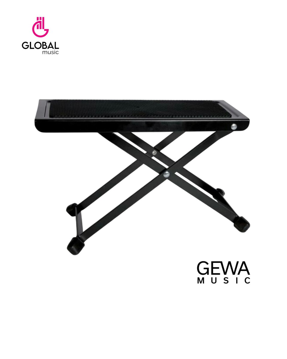 GEWA apoyapie VE20 Schwarz FS-10B 