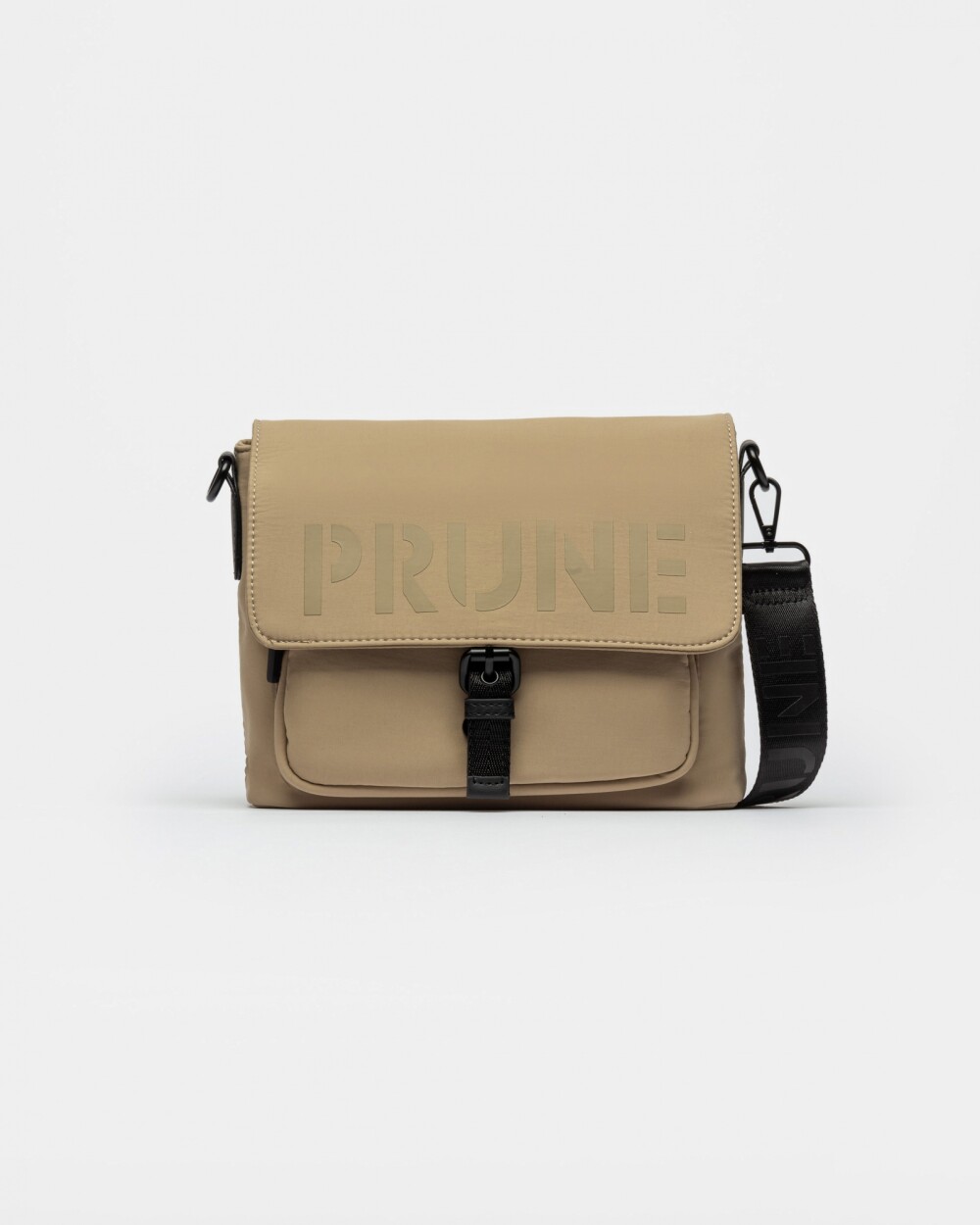 Bandolera Flight En Nylon Taupe