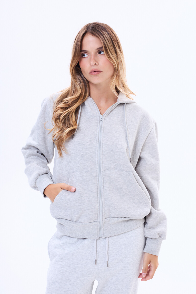 Buzo felpa Futrono - Gris 