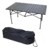 Mesa Plegable de camping Negro