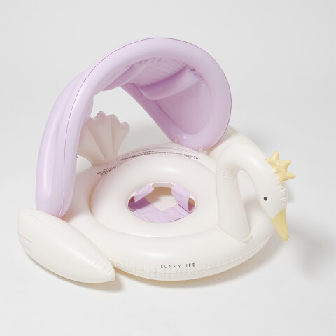 Sillón Inflable 1-3 años con techo Princess Swan