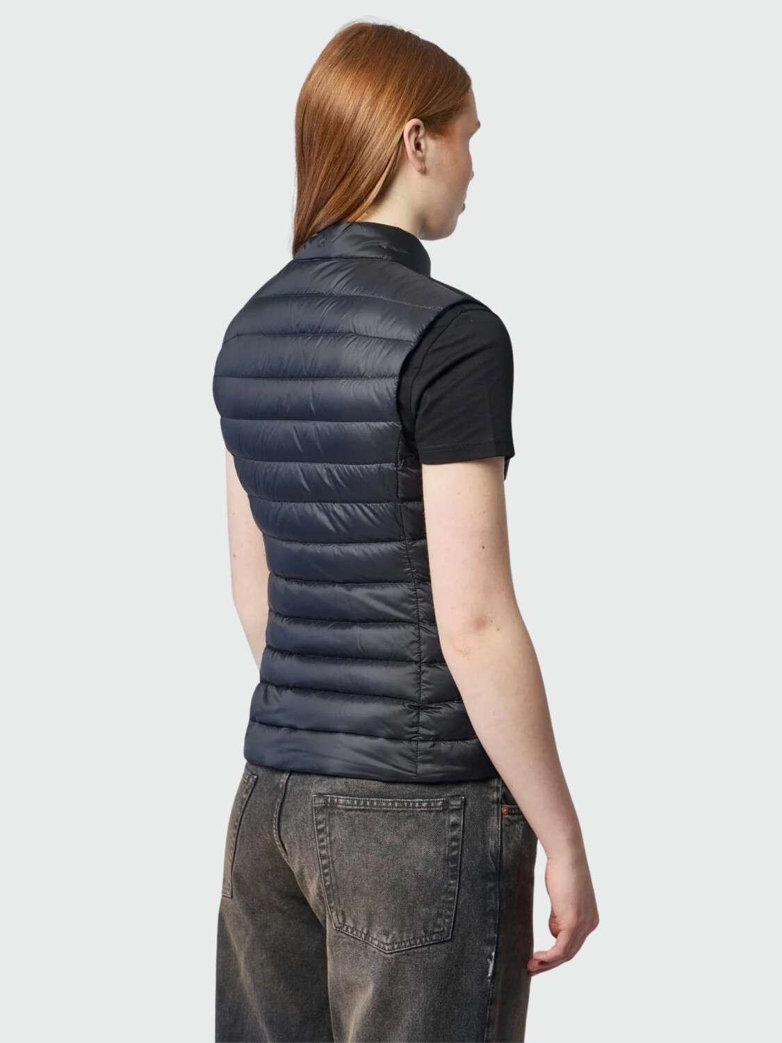 MONCLER - Chaleco de Plumas Igens Negro