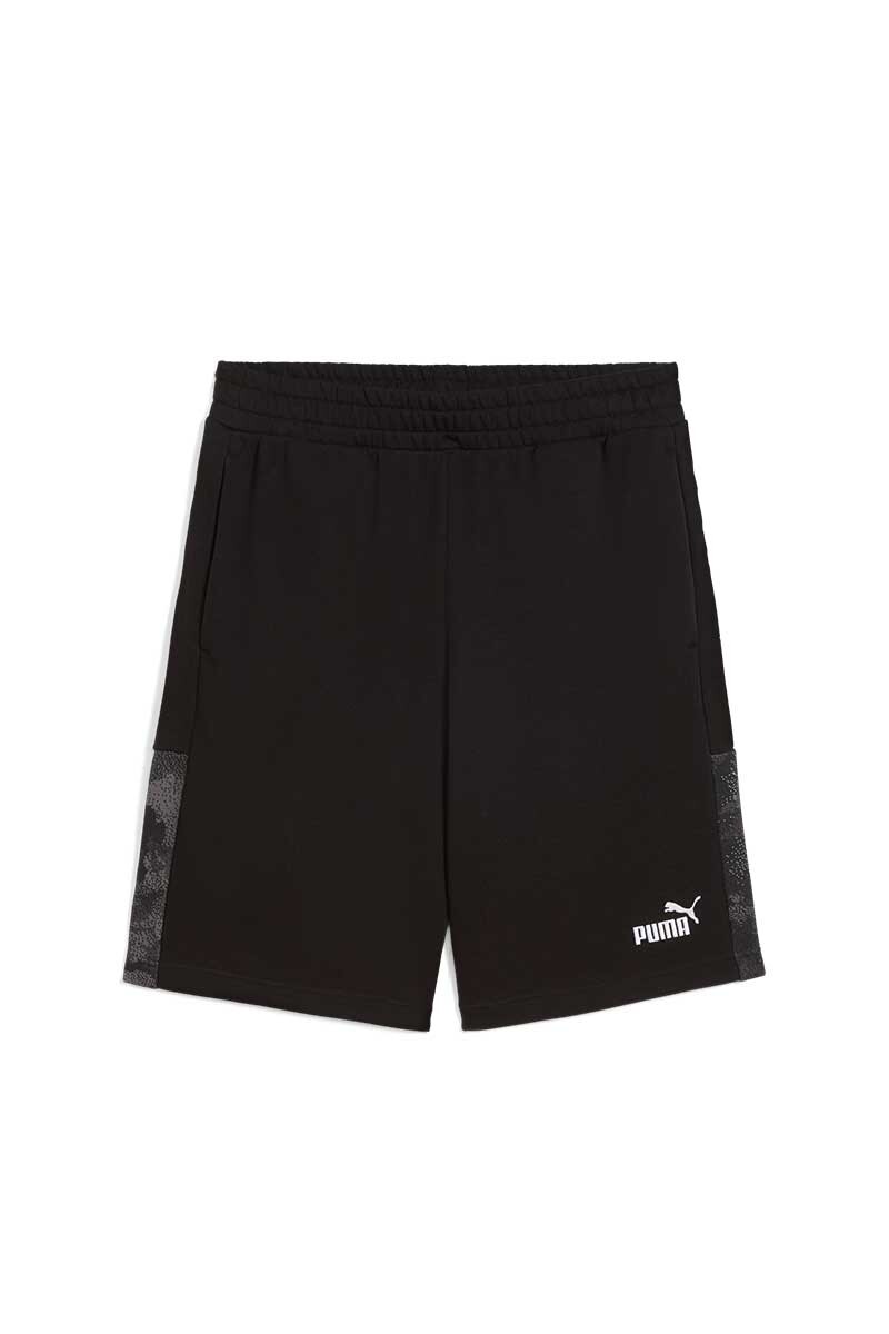 BERMUDA PUMA ESS CAMO Negro
