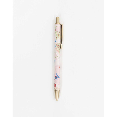 Lapicera Retráctil Estampada Combinacion Multicolor