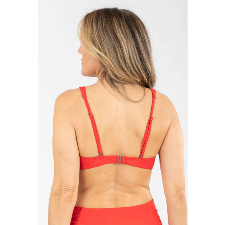 Top leona Hot red