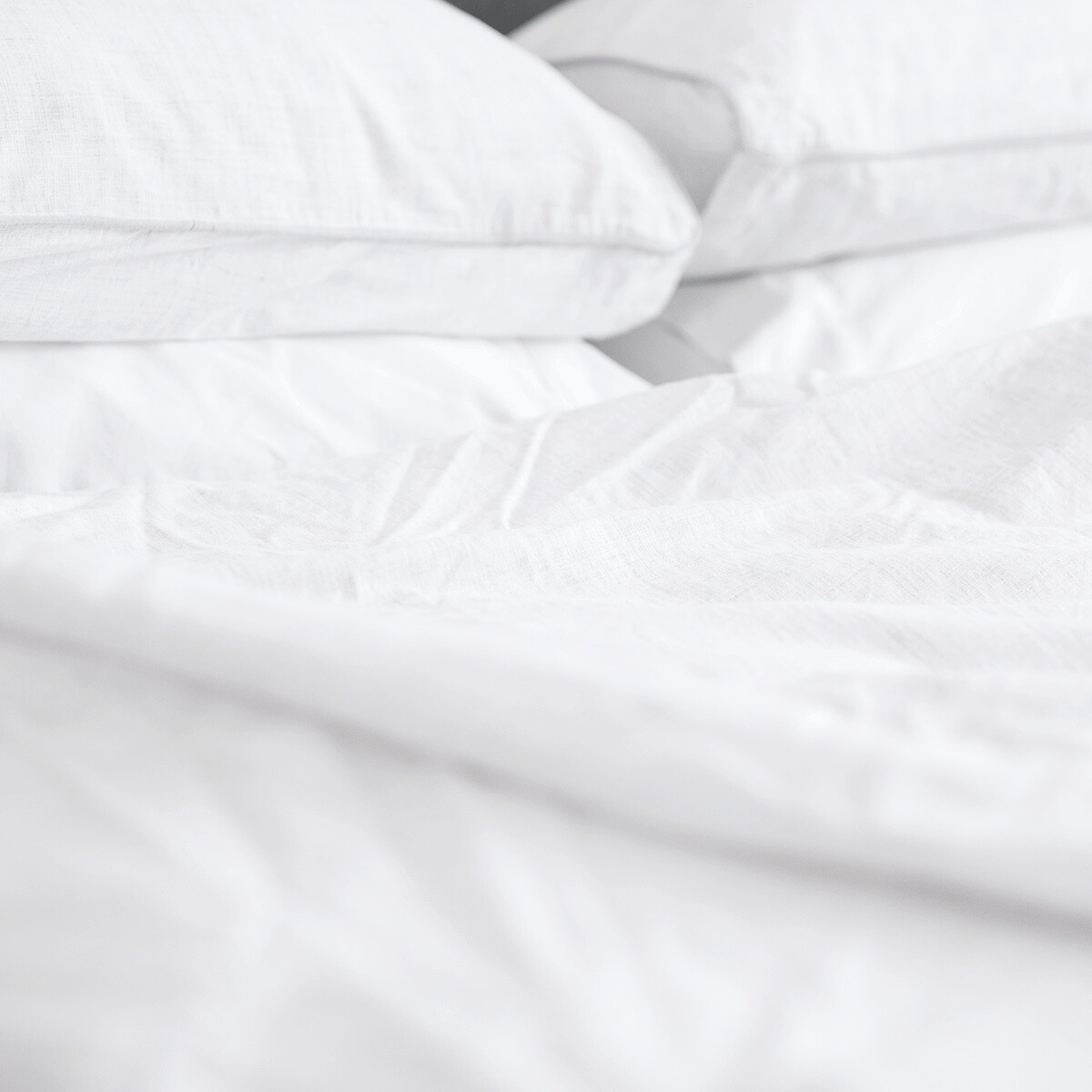 Sábanas 200 hilos blanca - Plaza y Media 