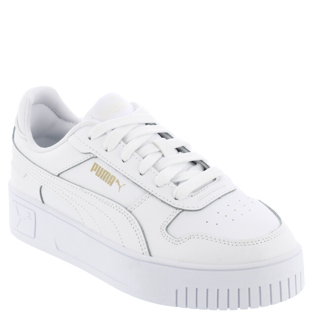 Championes de Mujer Puma Carina Street Plataforma Blanco - Dorado