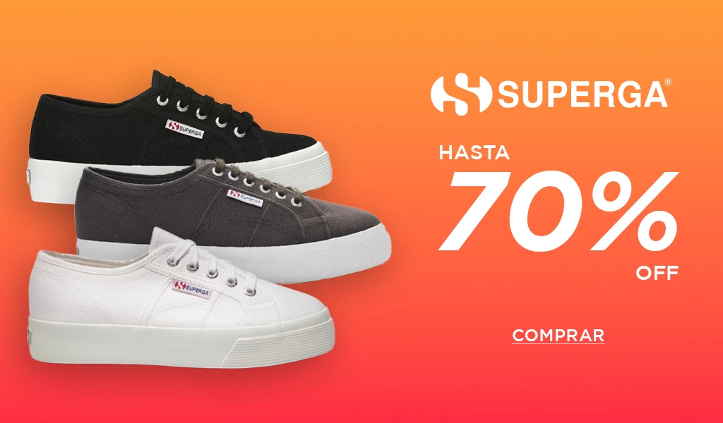Superga hasta 70%