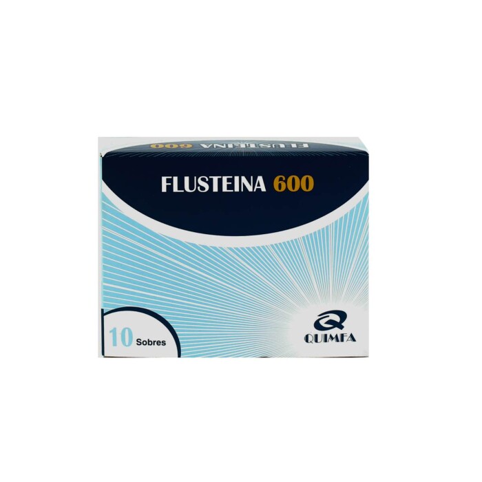 FLUSTEINA 600 MG. PVO. GRANUL. CJ X 10 S única