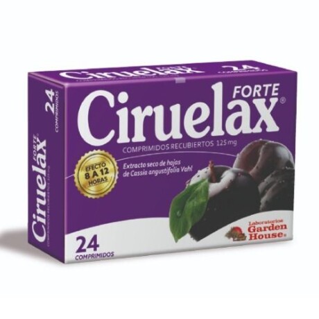 Ciruelax Forte 125 mg 24 comprimidos Ciruelax Forte 125 mg 24 comprimidos