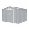 Galpón prefabricado Reforzado 2 Puertas ARCHER E Aluminio