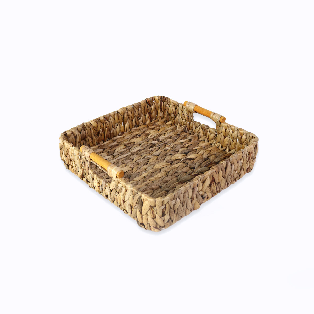 BANDEJA CUAD YUTE 32X32X16CM GDE 