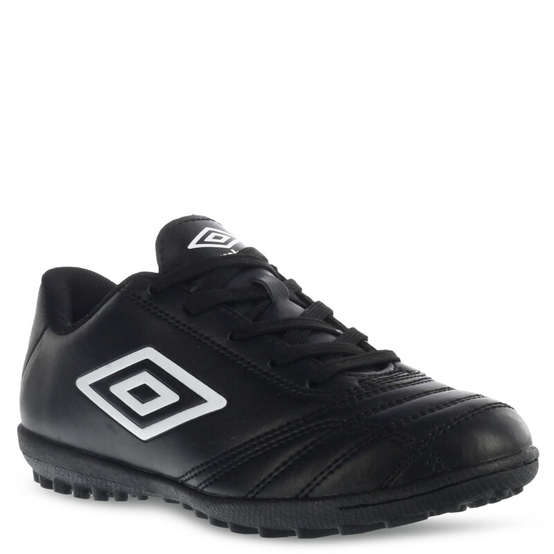 Championes de Fútbol 5 Infantiles Umbro Classico II Negro - Blanco