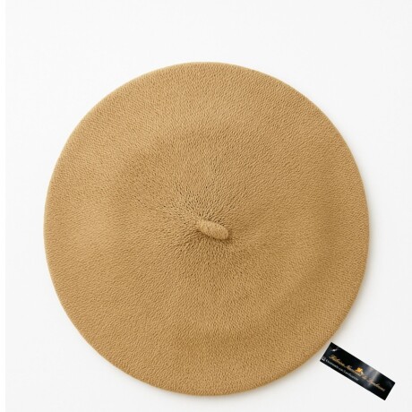 Boina castor hilo Nacional beige