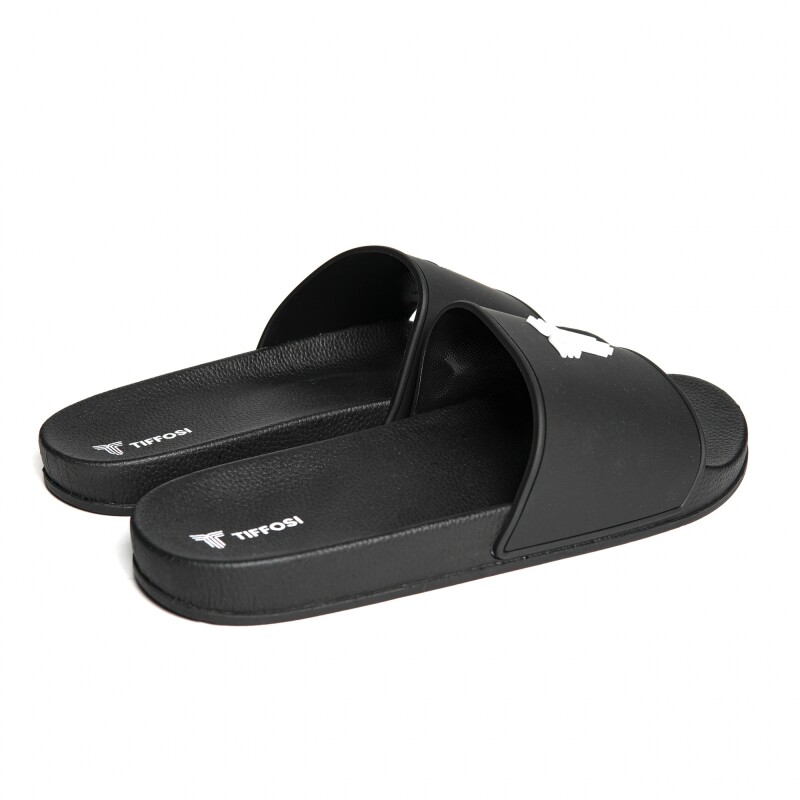 Sandalias Tiffosi Slide de Hombre Negro