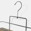 ORGANIZADOR METAL/BAMBU 2 NIVEL P/BAÑO Unica