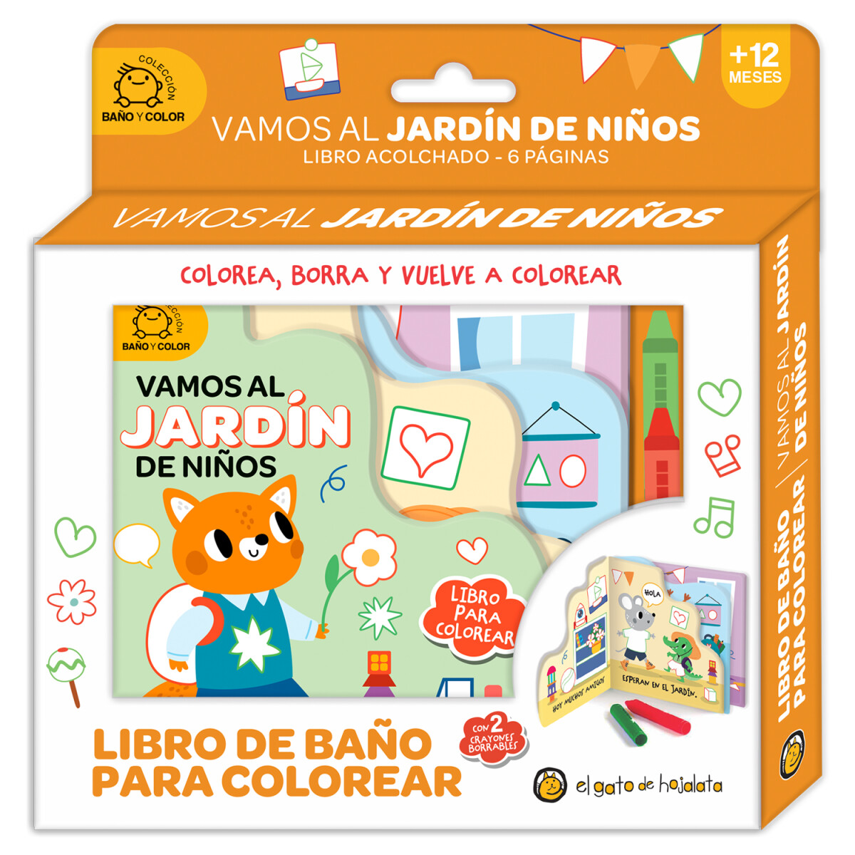 BAÑO Y COLOR VAMOS AL JARDIN 