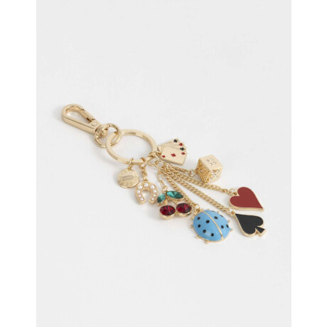 Llavero Y Charm Multidijes Combinacion Multicolor
