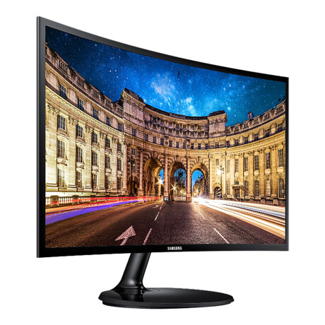 Samsung - Monitor Curvo  LC24F390FHLXZP - 1800R. 23,5" Va Led. 1800R. 1920X1080. Respuesta 4MS (Gtg) 001