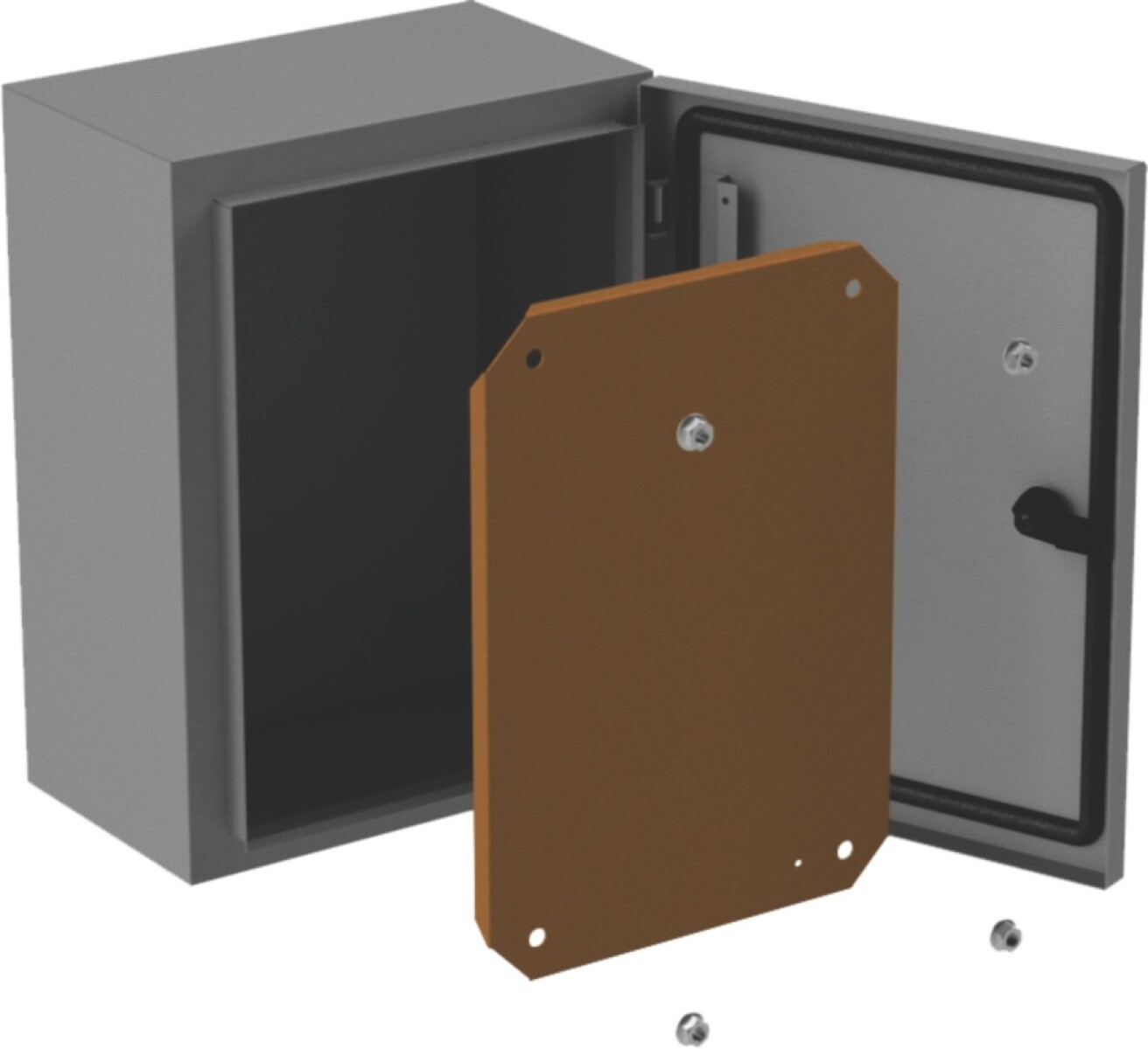 CAJA EXT. METAL BRCE   300X300X200MM IP66 CH18 