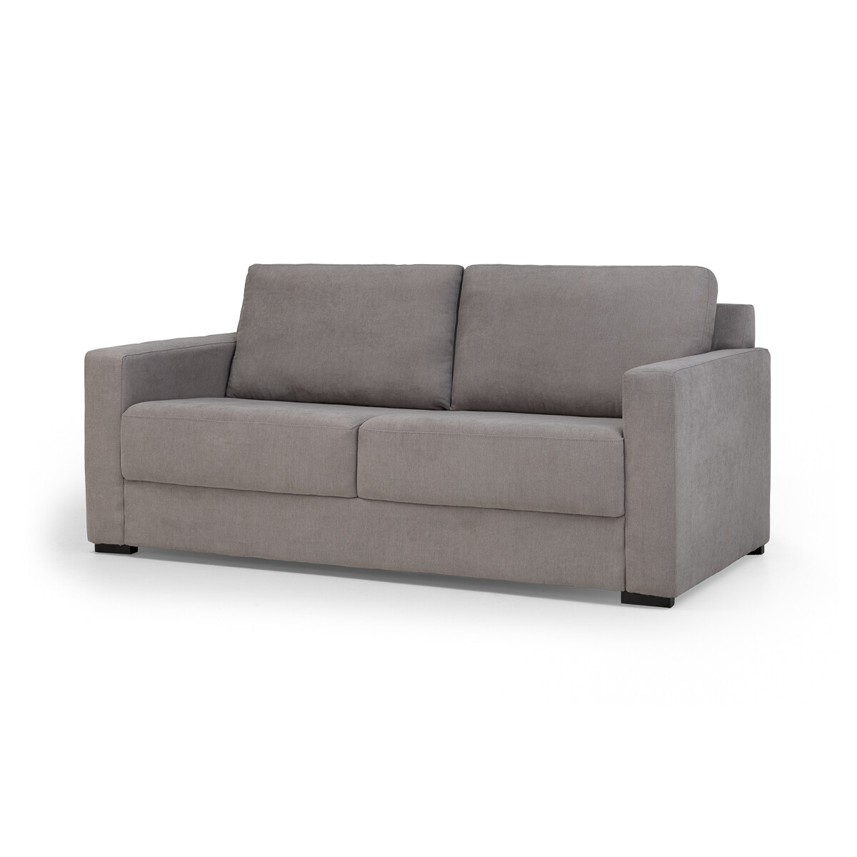 Sofá Amalfi - Tela Microfibra - 3 cuerpos - TB7130 - Gris 