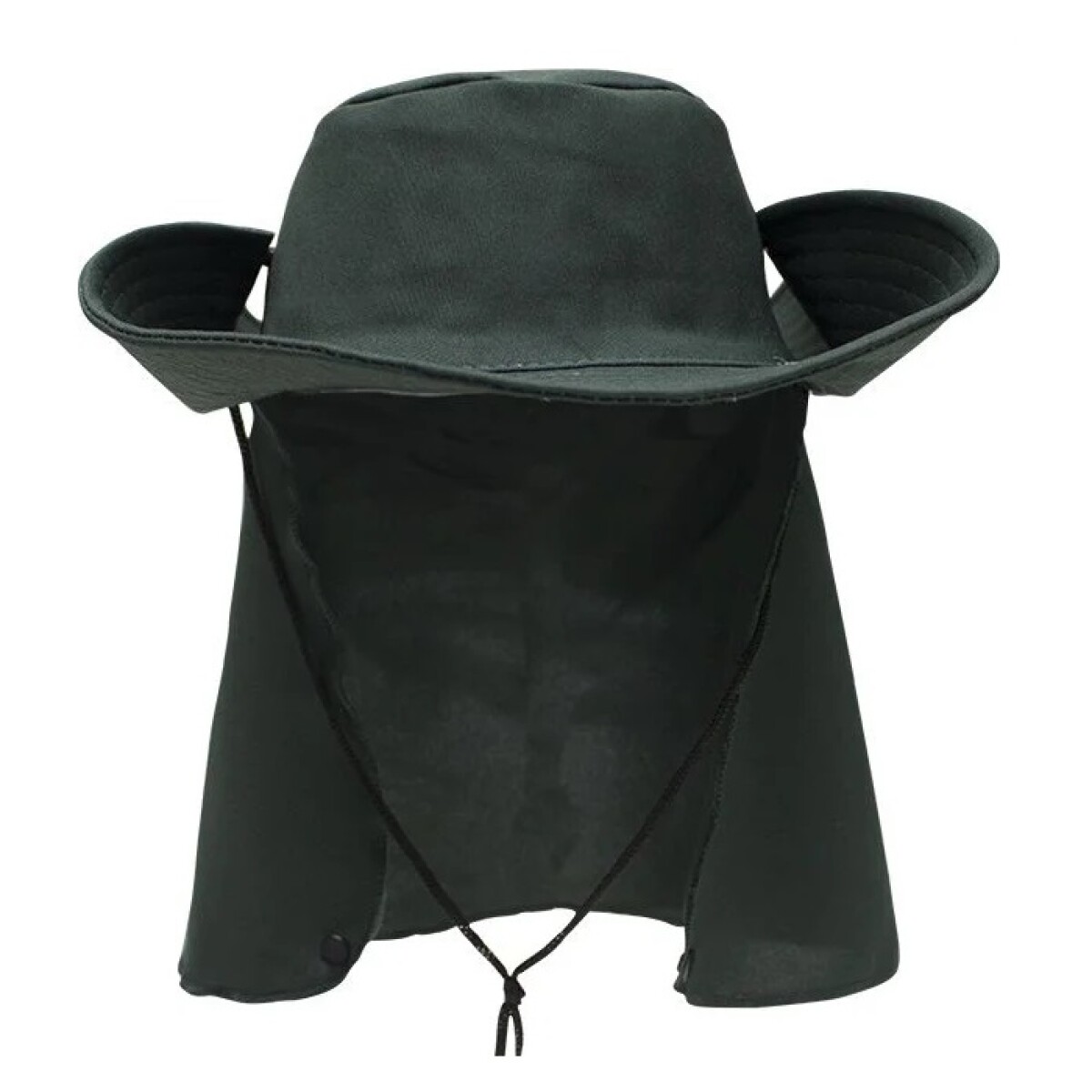 Sombrero de pescador con cubrenuca y protección UV50+ KING BRASIL - Musgo 