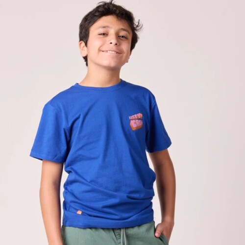 Remera Con estampa Rusty Azul