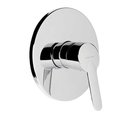 DUCHA DE EMPOTRAR MONOCOMANDO CROMO BRILLO LINEA URBAN CROMO