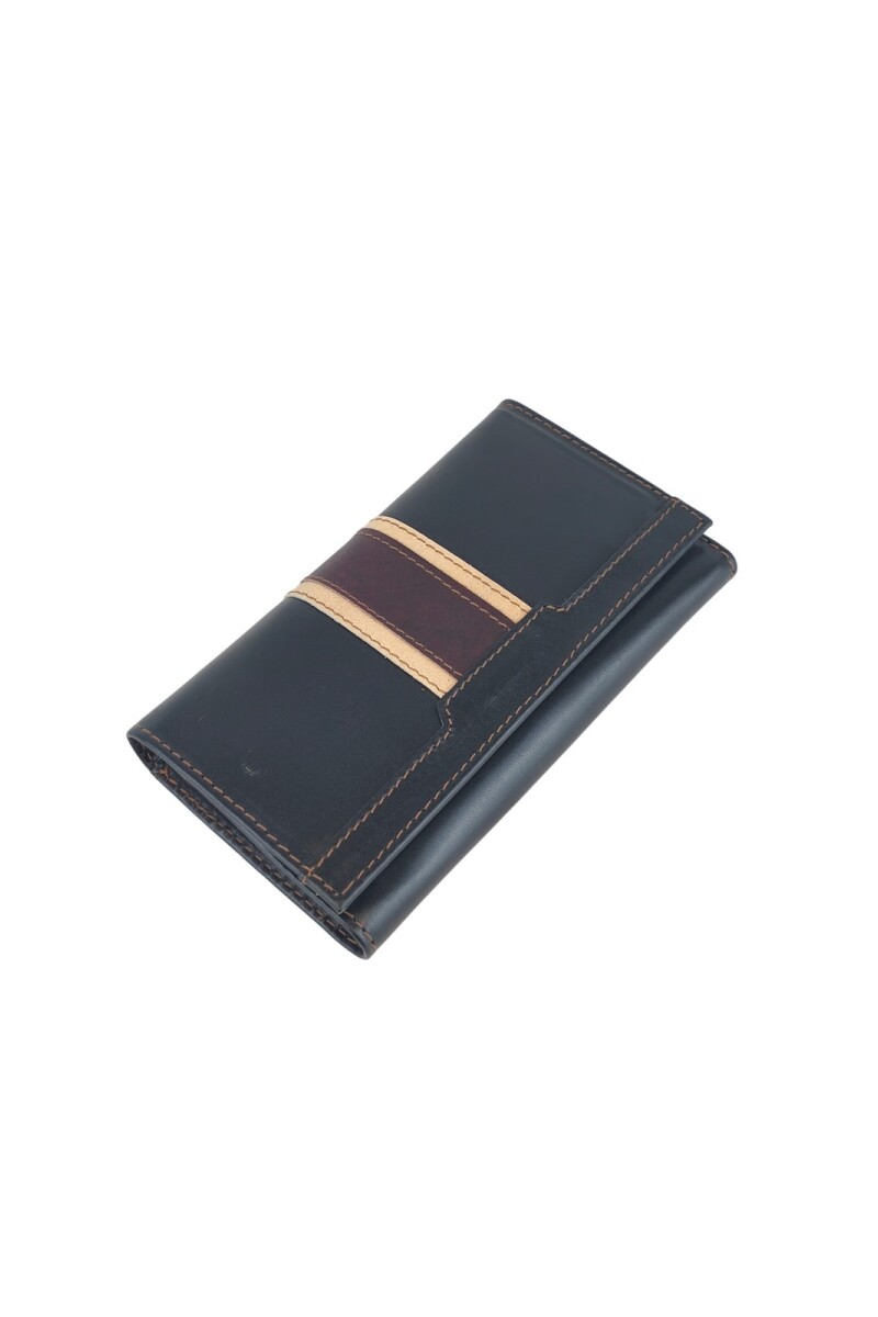 Billetera clasica Negro