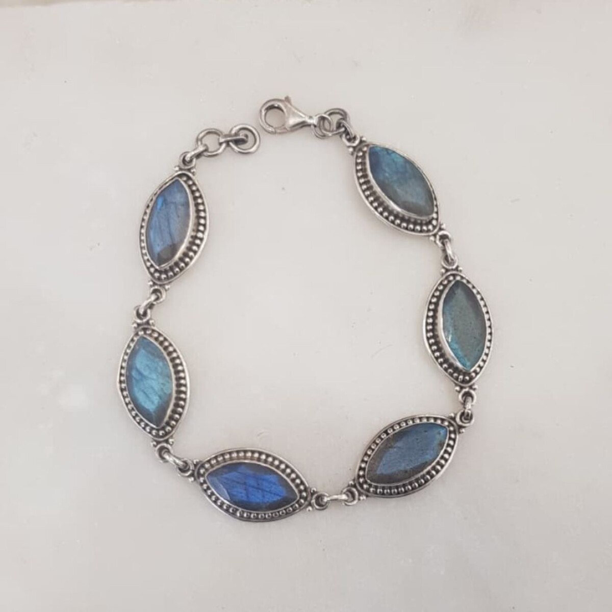 Pulsera Elena Labradorita - Plata 925 