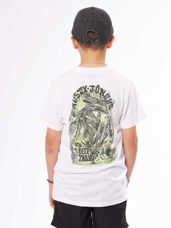 T-SHIRT ALPI TEEN RUSTY Blanco